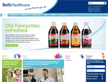 Tablet Screenshot of bells-healthcare.com